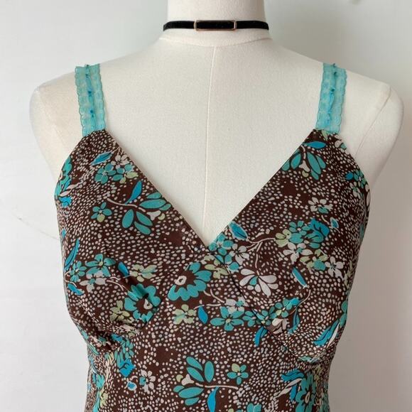 Vtg Believe Y2K Babydoll Maxi Dress Size 6 Asymmetric Fairy Whimsigoth Grunge - Picture 4 of 15